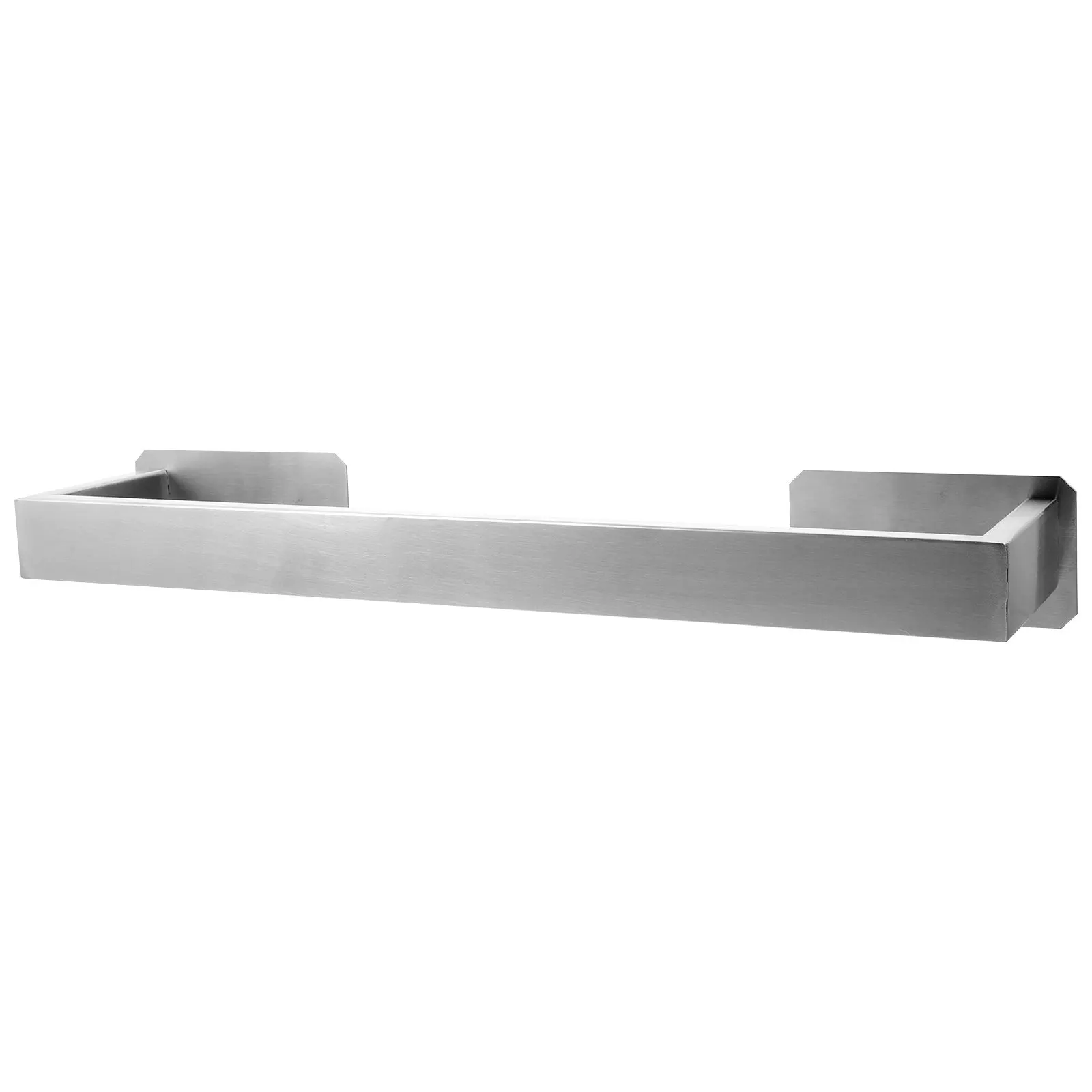 Stainless Steel Self Adhesive Towel Rack Wall Mounted No Tools Required Strong Tough Rustproof Towel Holder for Bathroom Kitchen