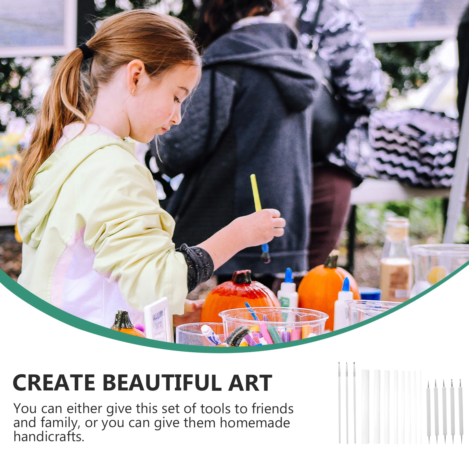 

1 Set Of Painting Tools Rocks Coloring Drawing Pens Art Craft Ball Stylus Mandala Dotting Rods Acrylic Mandala Drawing Pens Kit