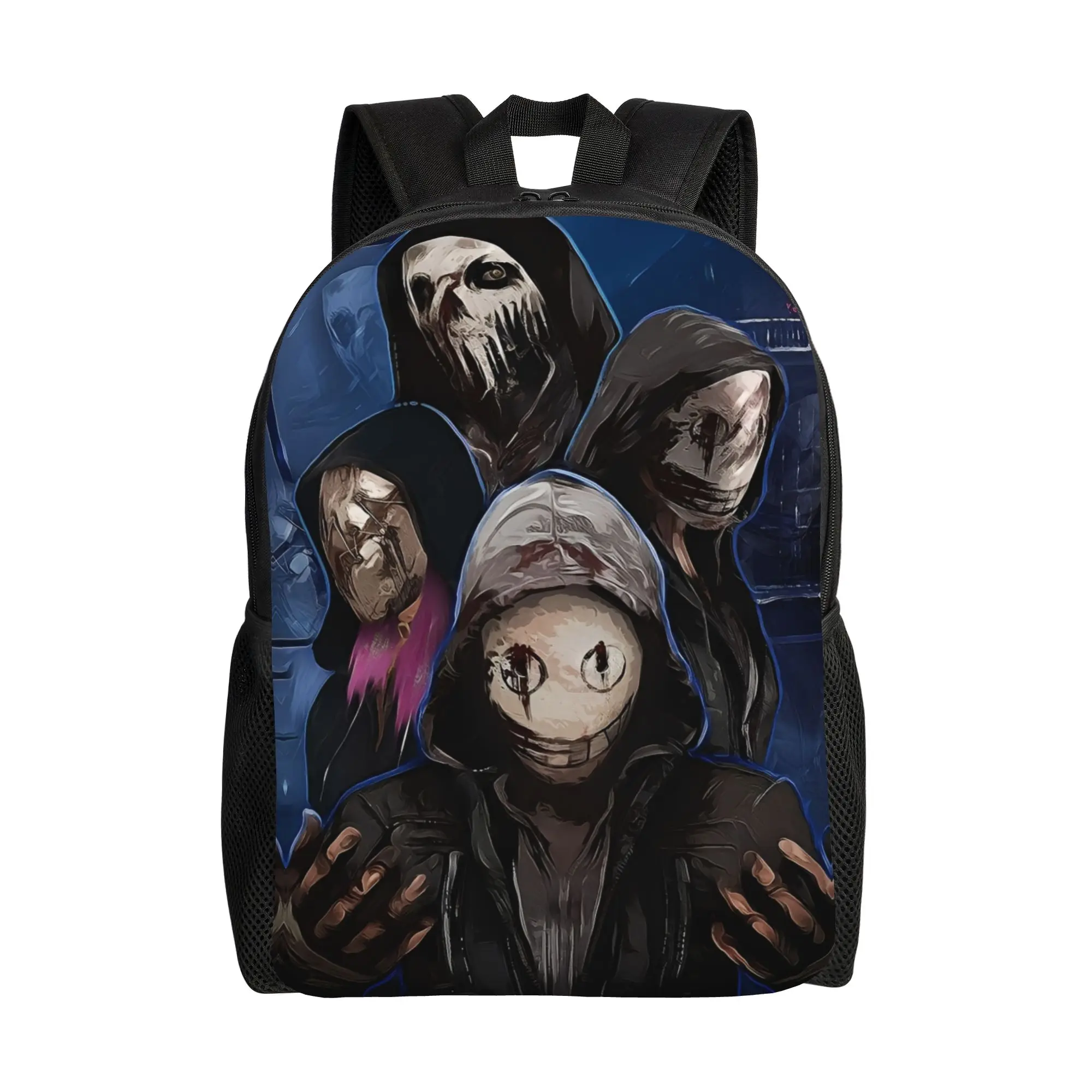 

Модный рюкзак Deads by Daylights DBD Games с карманом, студенческий деловой рюкзак для мужчин и женщин, холщовая сумка для ноутбука