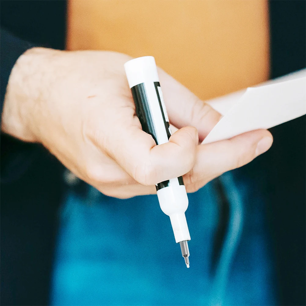 10 قطعة قلم طلاء استبدال المناقير الجافة محو إزميل تلميح قلم حبر عبوات معدنية اضافية غرامة نصائح لمستلزمات الكتابة الحرفية