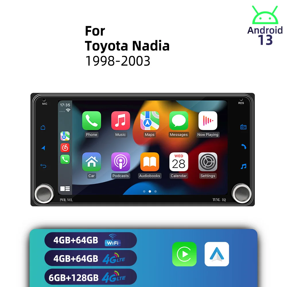 7" Screen Stereo He…