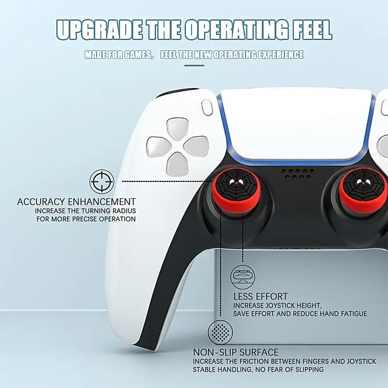 Silikonowa osłona uchwytu z dekoderem do Ps5 akcesoria do joysticka z kontrolerem do akcesoria do grania PS5/PS4/Xbox