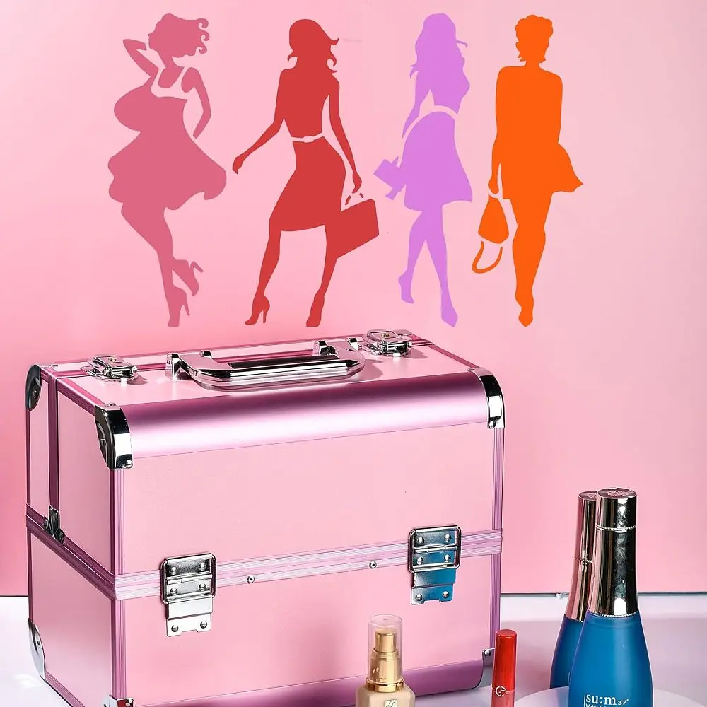 1 قطعة استنسل النساء الموضة 29.7x21 سنتيمتر الجمال الحضري النساء رسم استنسل جميل استنسل امرأة للرسم