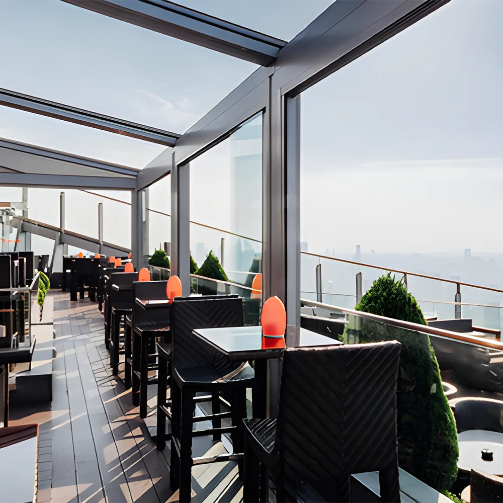 

Commercial Fixed Overhang Suspended Wall Mount Manual Metal Commercial Eave Flexible Awning Custom