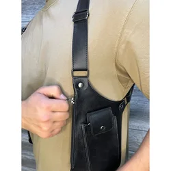 New European Medieval Steampunk Vintage Adjustable Strap Underarm Shoulder Bag Halloween Wallet Phone Bag