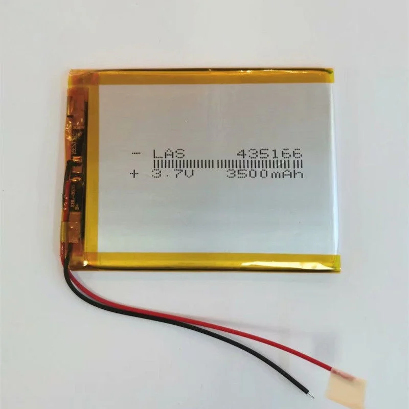 

435166 Polymer Lithium Battery 2000mAh 3.7V Portable Power Bank Card-Style Built-in Battery for Mobile Phones 445167