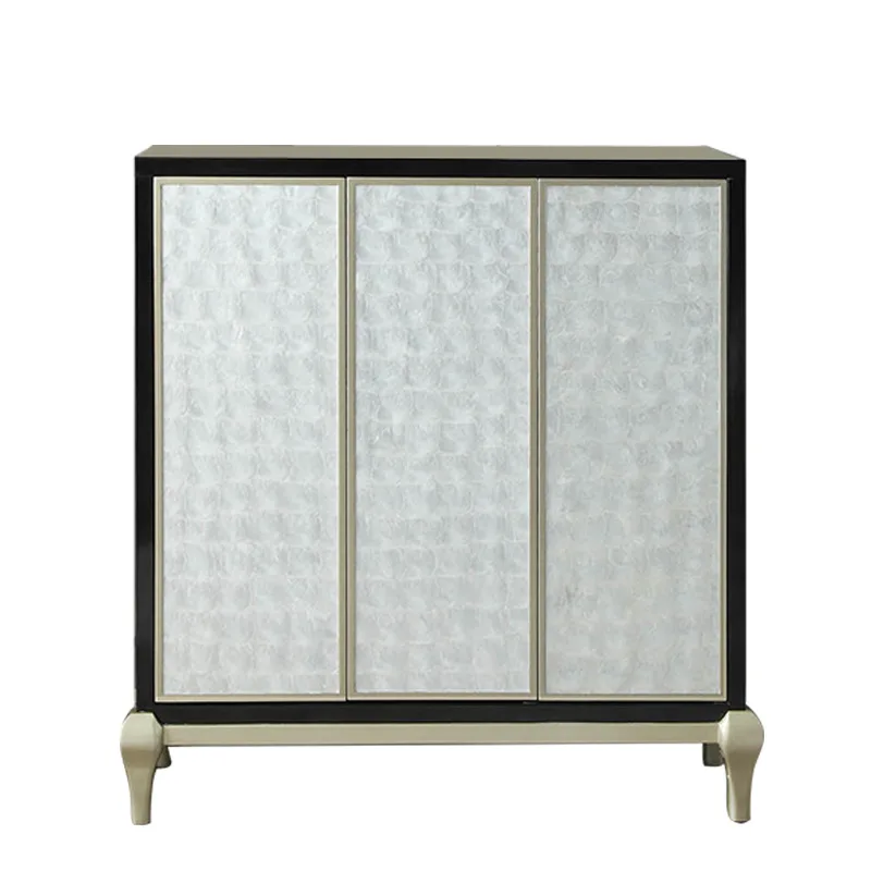 American light luxury shell shoe after the modern simple household door decoration cabinet, enter the home and save space