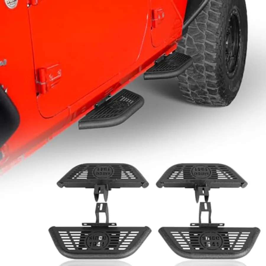 

Беговые доски JL, 4 двери, боковые подножки для Jeep Wrangler JL Unlimited 2018 2019 2020 2021 2022 2023 2024 2025 JLU 4Door с