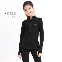 Girl skating clothes pattern skating training clothes tops high elasticity plaid breathable 2024 new arrivaloutwear pants