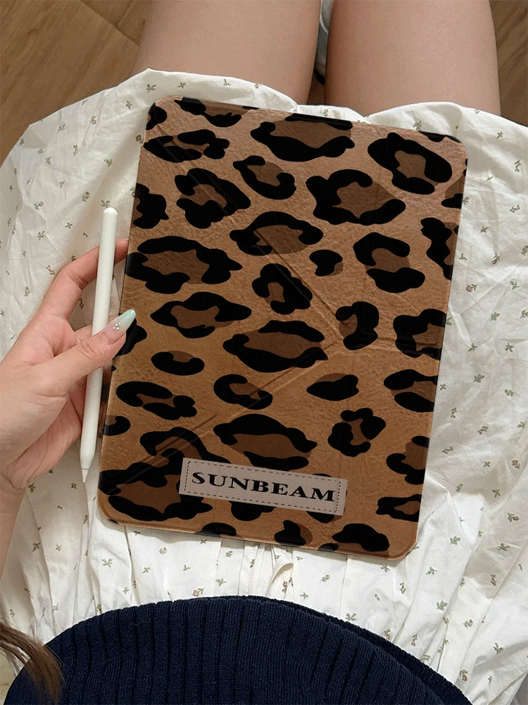 Fashion Vintage Brown Leopard Print Case for Honor X8A X9 X8 Pro V9 V8Pro 8 9 10 Pro GT Pro MagicPad2 11-12.3