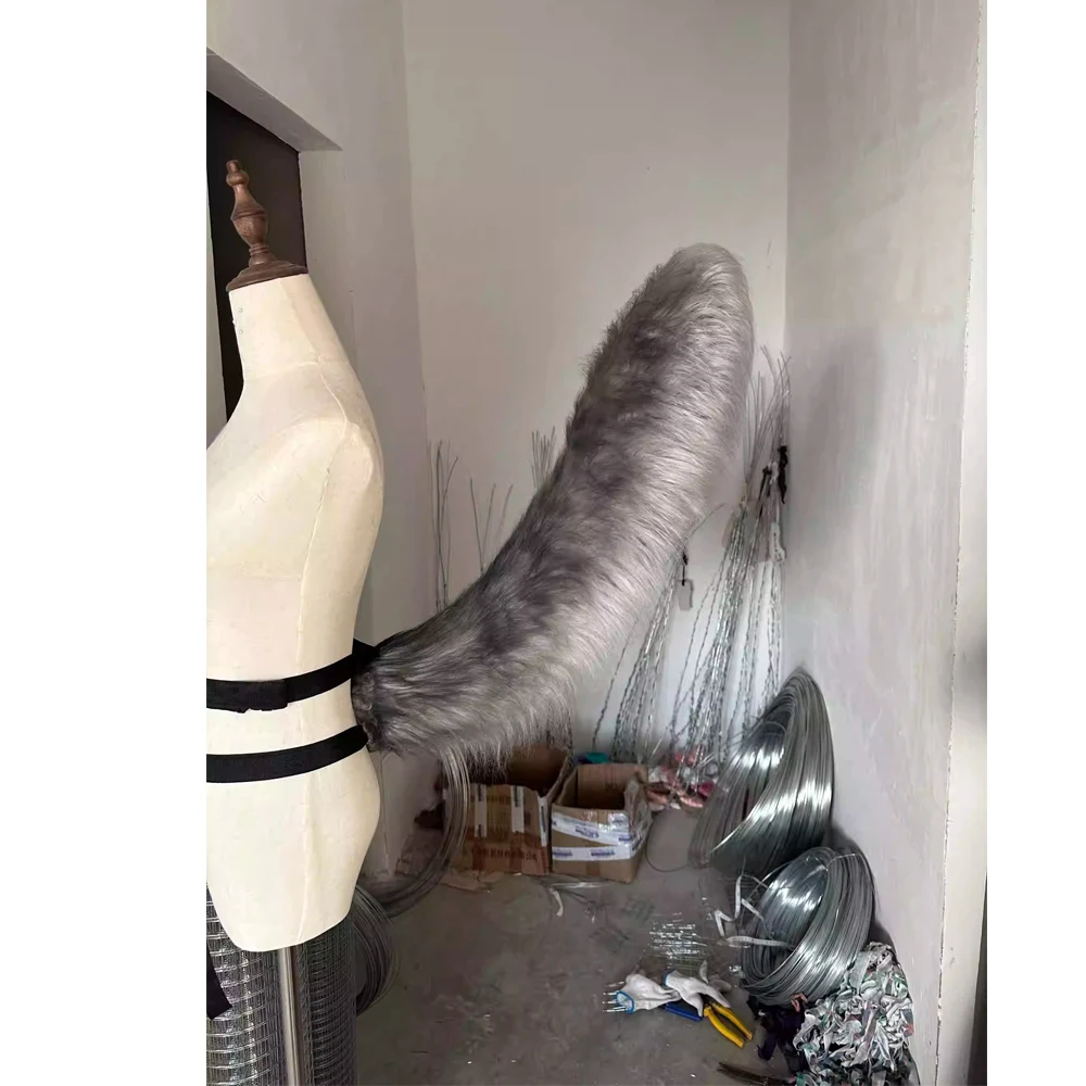 Juego Love And Deepspace Cosplay Xavier Zayne Rafayel Cos cola oreja gato cuidador accesorios Halloween Show Tail