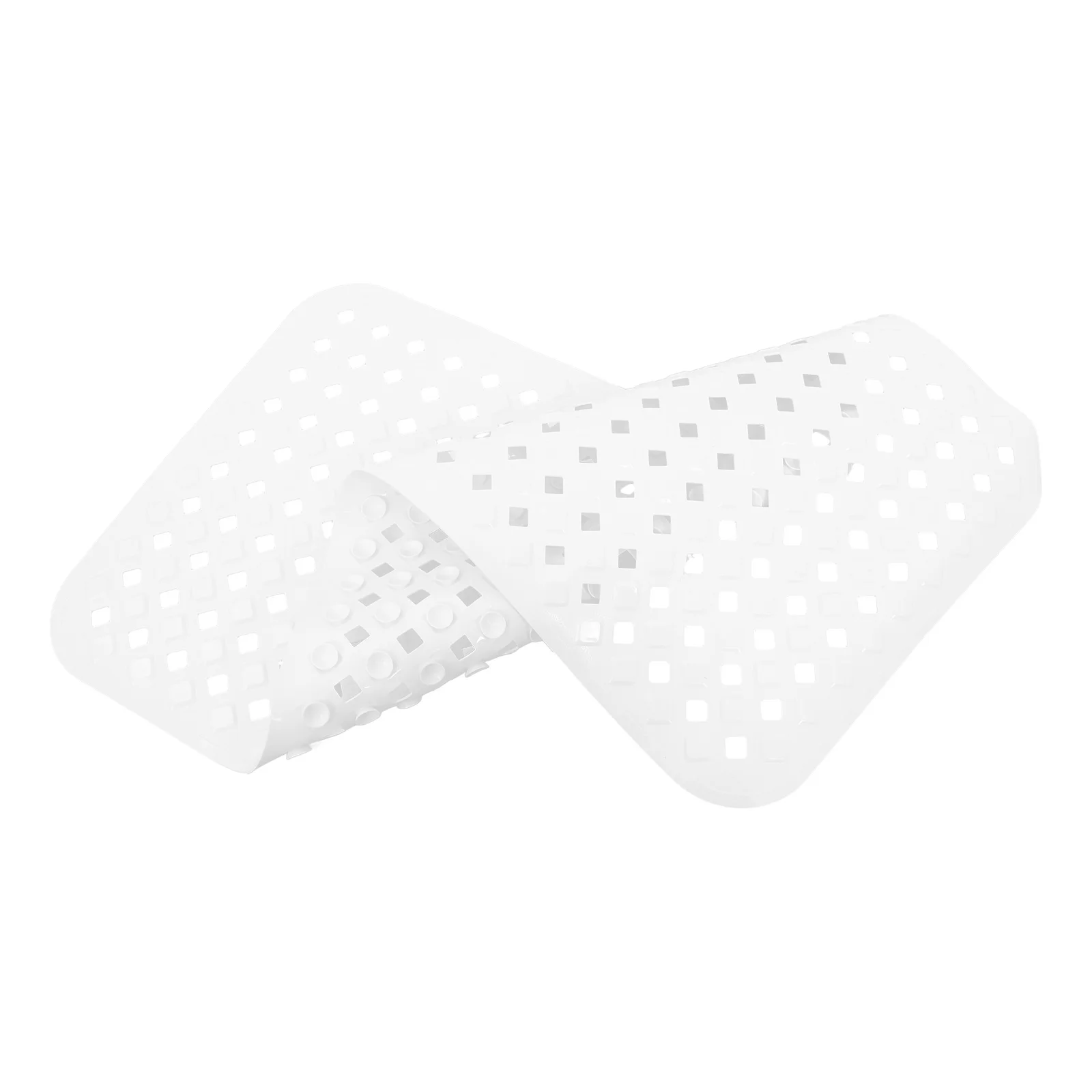 

Washable Non-Slip PVC Bath Mat Suction Cups Drain Holes Bathroom Floor Mat Anti-Slip Shower Pad Tub Bathroom Accessory