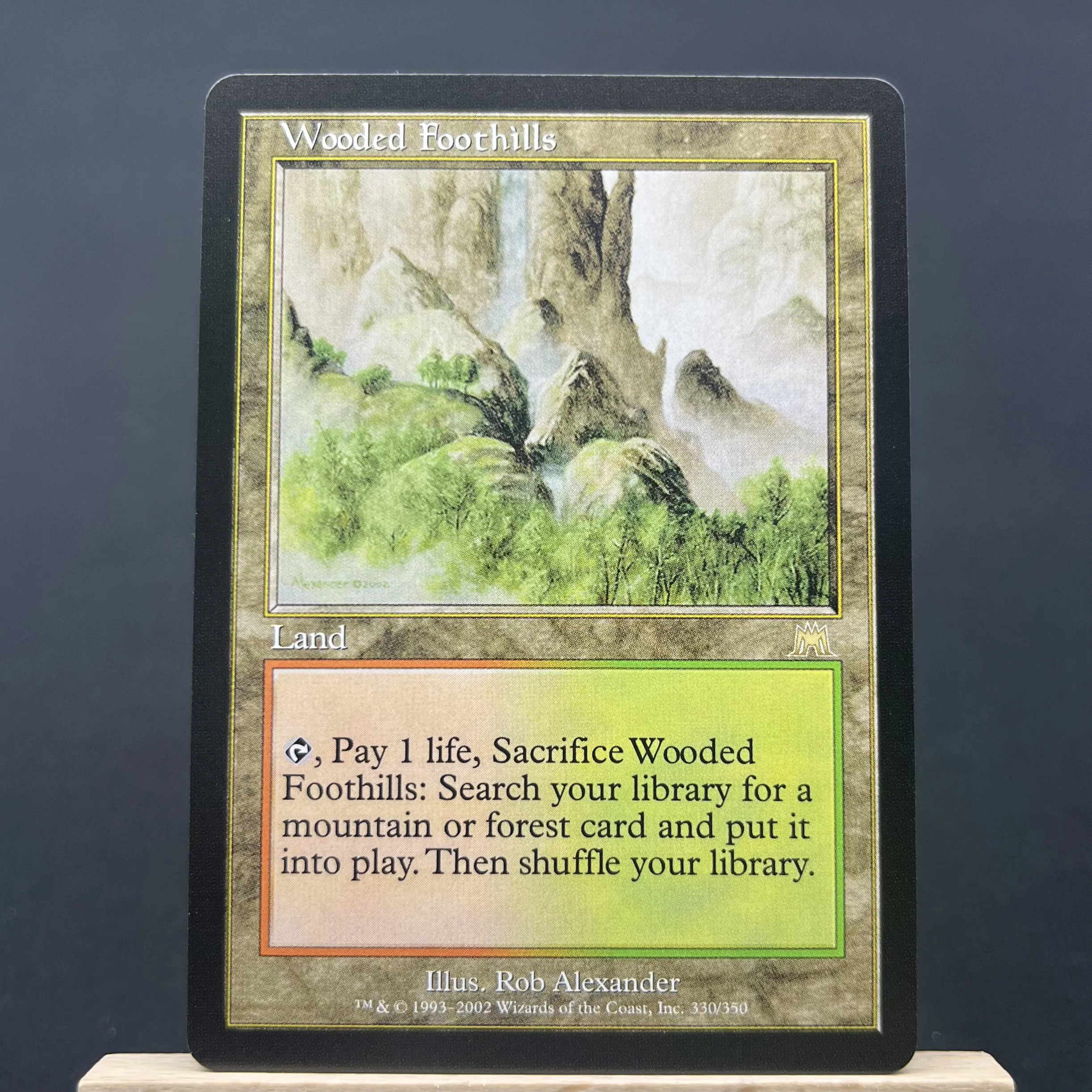 Beta MIX1-Ⅰ02 Tcg cards proxy German magical Black Core the shock lands fetch lands hallowed fountain godless shrine gather