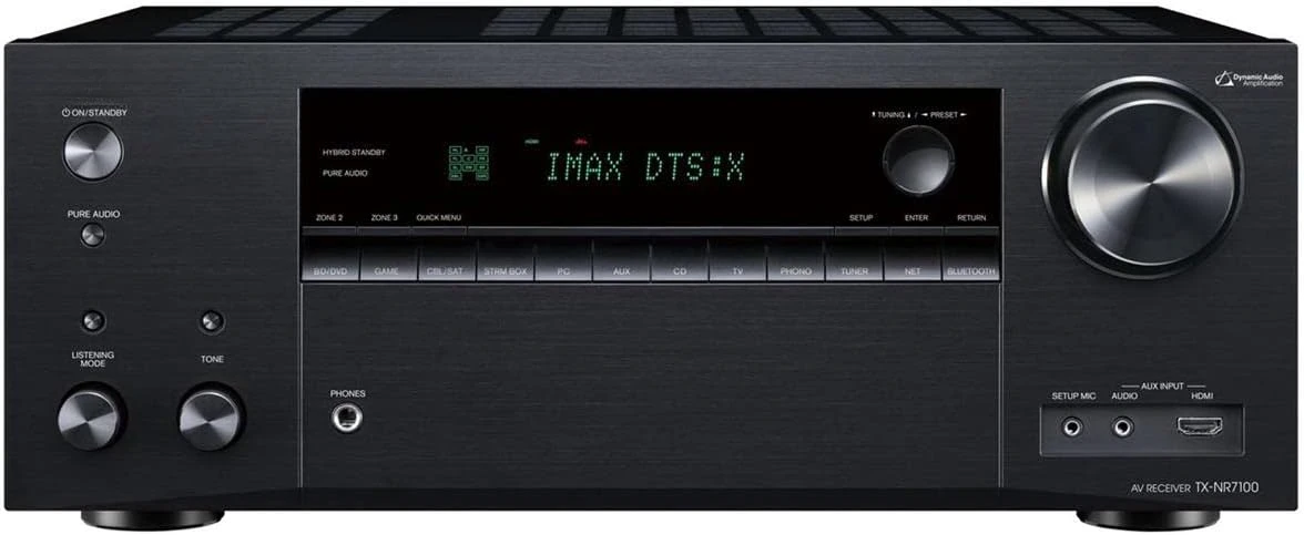 TX-NR7100 9.2-Channel AV Receiver - 100 Watts Per Channel, Dirac Live Out of Box, Works with Sonos Certified