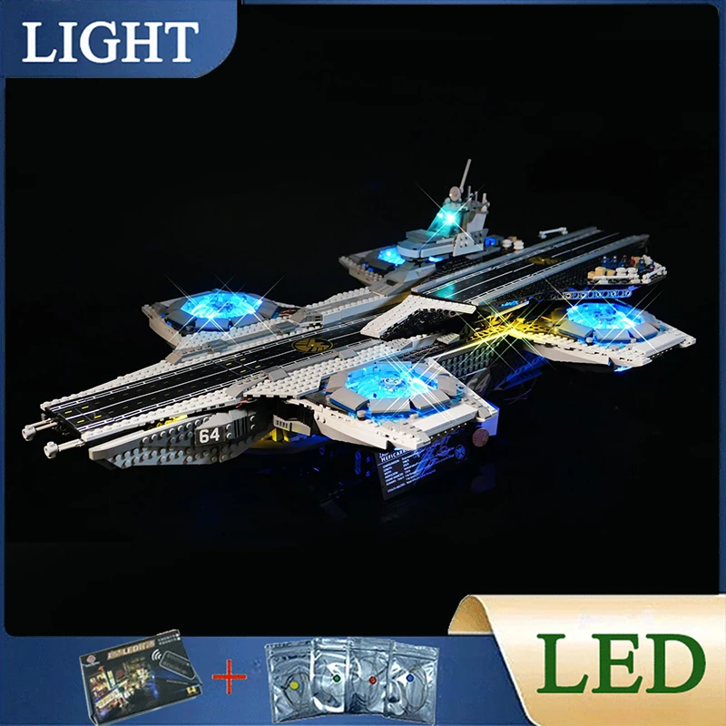 RC DIY LED Light Kit For LEGO 76042 Building Block Set（Only LED Light,Without Blocks Model）