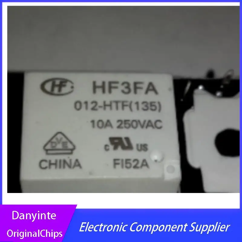 NEW   5PCS/LOT  HF3FA 012-HTF HF3FA-012-HTF HF3FA-012HTF  10A 250VAC 12VDC 4PIN