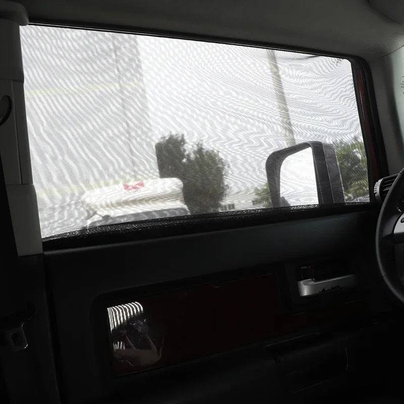 For Toyota FJ Cruiser car rear window curtain sunshade mosquito net car exterior decoration modification accessories