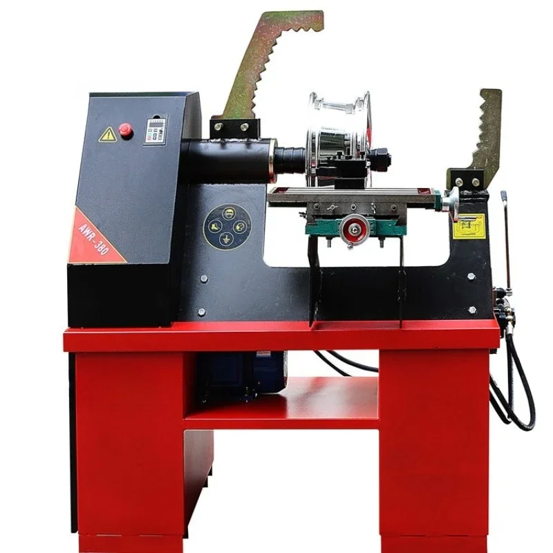 Automatic hydraulic automobile wheel hub shaping machine, aluminum alloy steel ring deformation repair machine