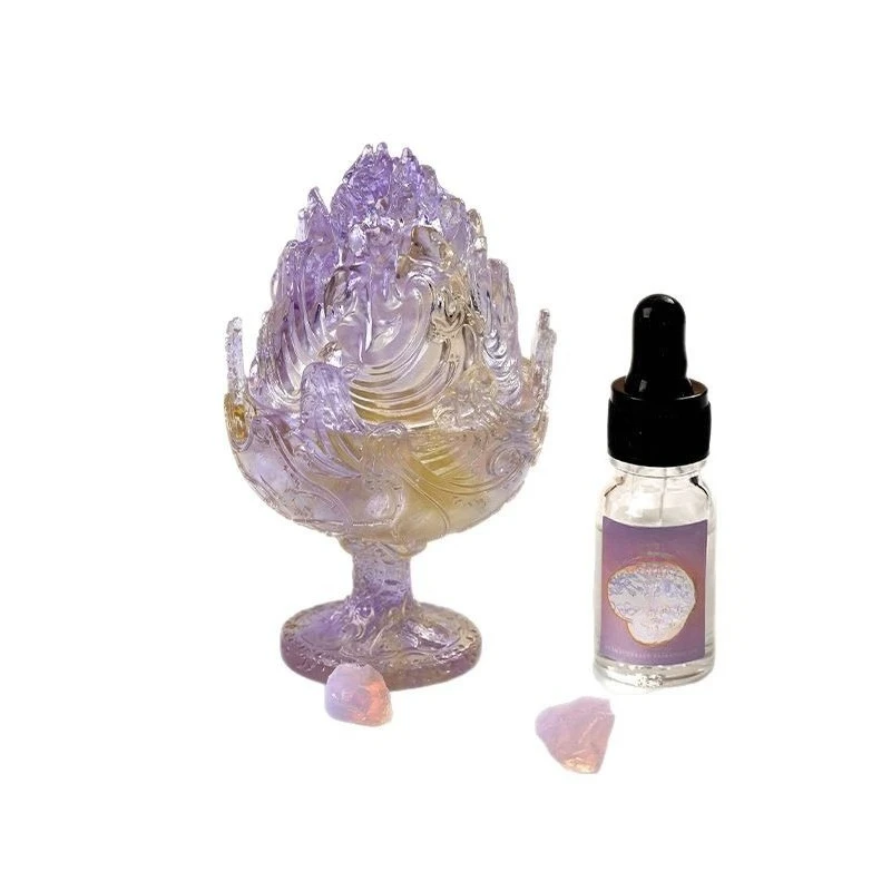 

Glazed Boshan Stove Household Indoor Glazed Incense Burner Incense Road Aromatherapy Burner