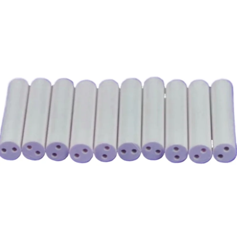 

Boron Nitride Double Hole Tube BN Thermocouple Sleeve Strong Electrical Insulation Resistance To Electrical Breakdown
