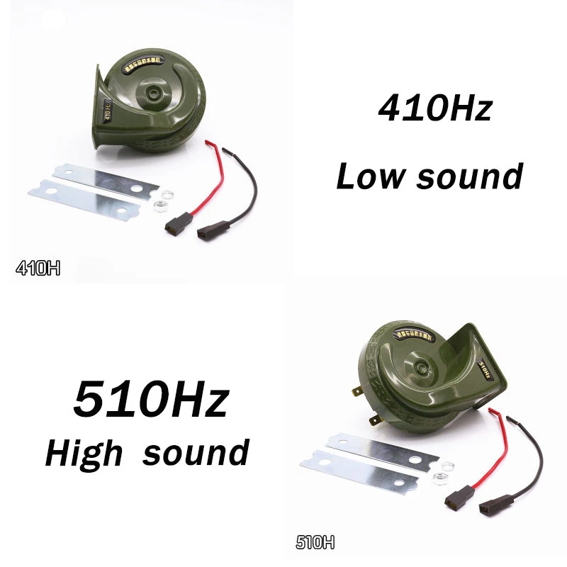 Waterproof 30W motorcycle snail Horn 12V sound 510Hz 410Hz super sound whistle electric Horn motorrad motorsiklet motosiklet