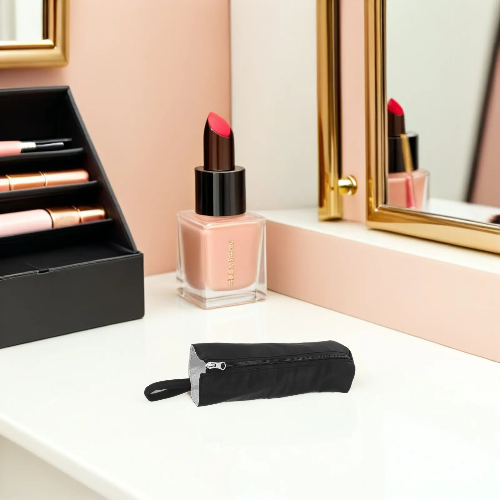 

Термостойкий водонепроницаемый чехол для плойки и стайлеров, компактный дорожный футляр для парикмахерских инструментов