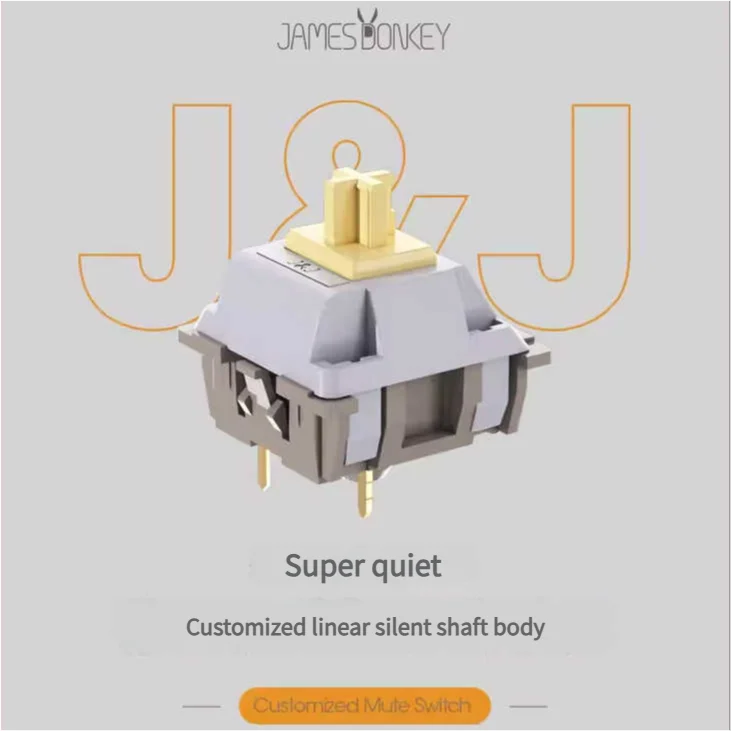 

Jarvis JJ Switch Super Strong Silence Linear Custom Hot Swap Office Mechanical Keyboard Switch PC Japan Lubrication 18mm Spring