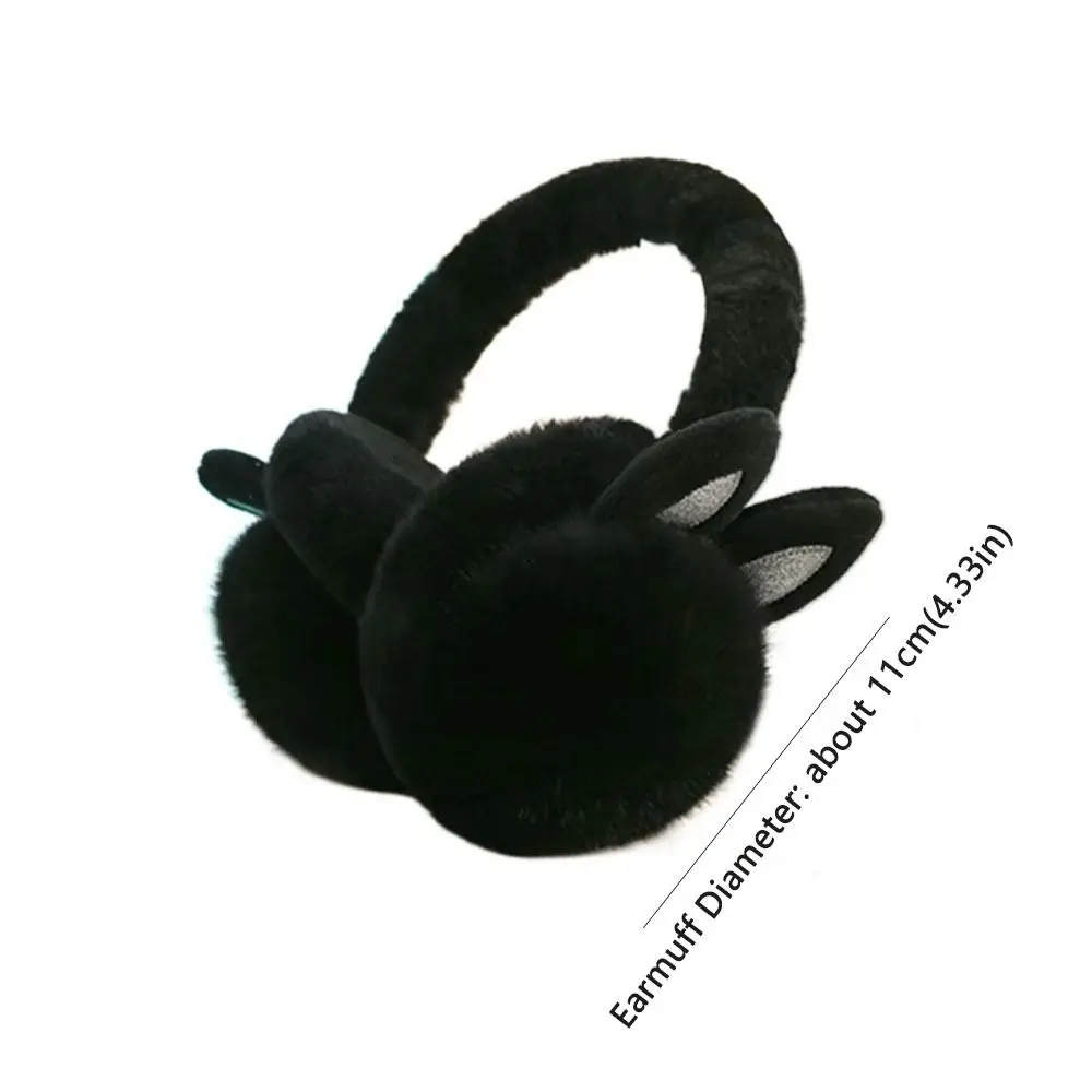 Fashion Rabbit Ear Ear Warmer Soft Winter Accessory Cold Protection Ear Cover Thickened Winter Earmuffs Winter Warm