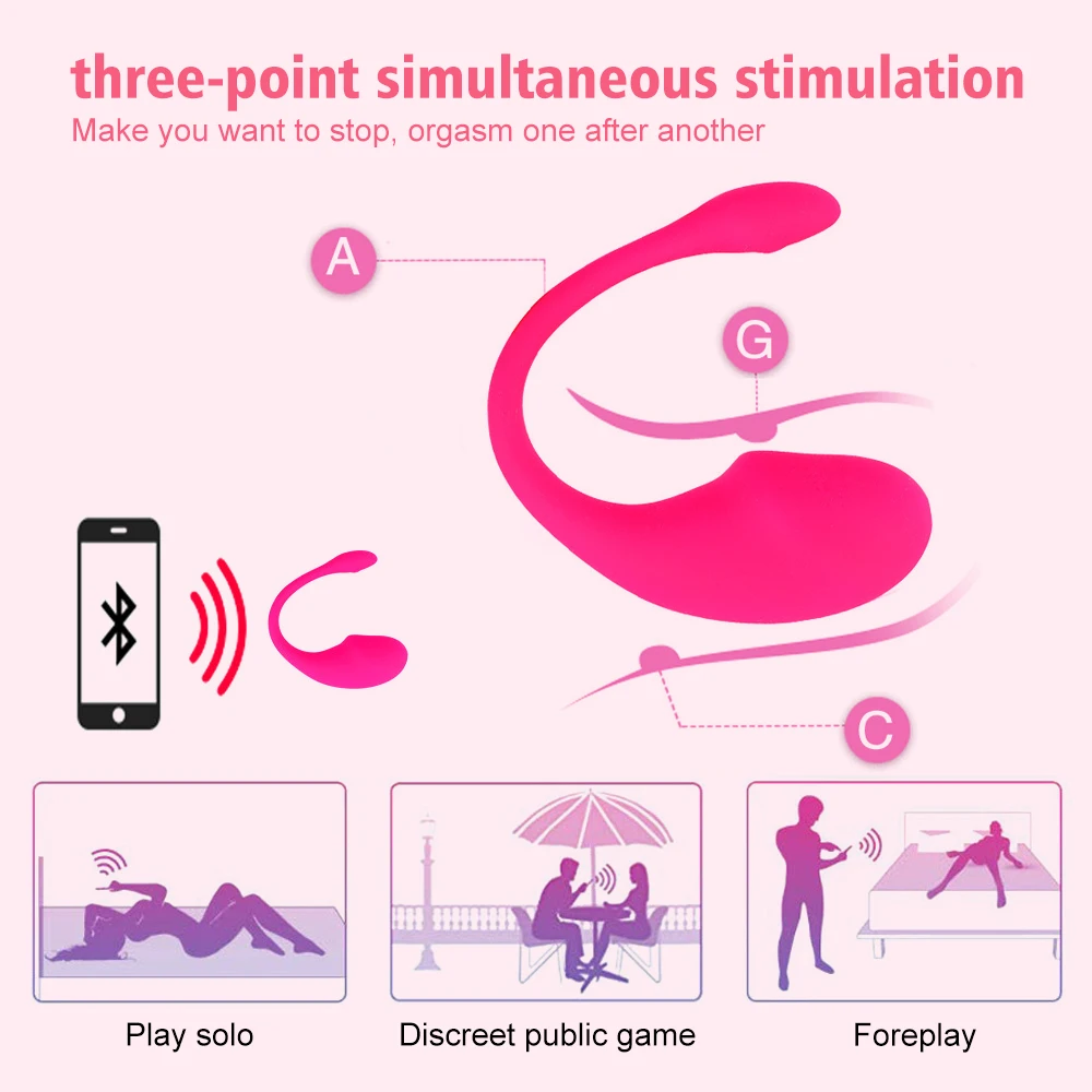 Drahtlose Vibration Liebe Ei Vibrator Vaginal G-punkt Vibrierender Stimulator Tragbare Bluetooth APP Steuerung Sex Spielzeug Für Erwachsene Frauen