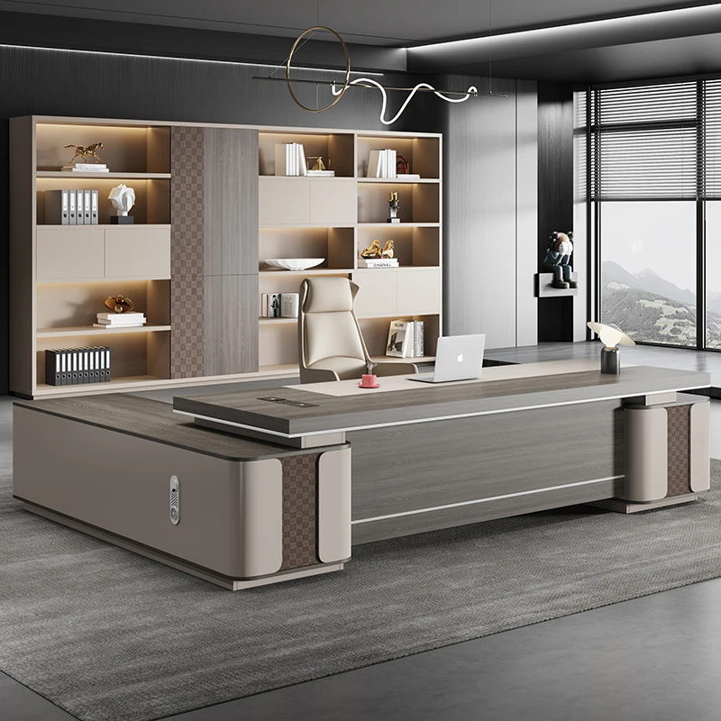 

Schreibtisch Office Desk Ceo Luxury Executive Office Table and Chair De Bureau Office Furniture Commercial Escritorio De Oficina