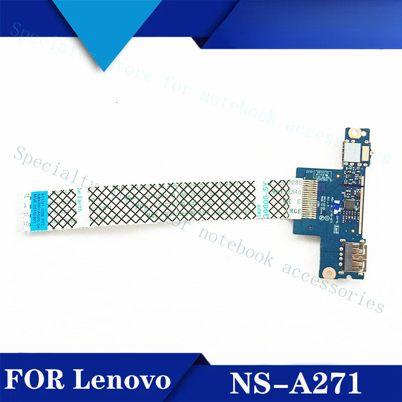 Placa de Áudio e Leitor de Cartão USB A+ para Lenovo G40 G40-30 G40-70 Z40-70 NS-A271