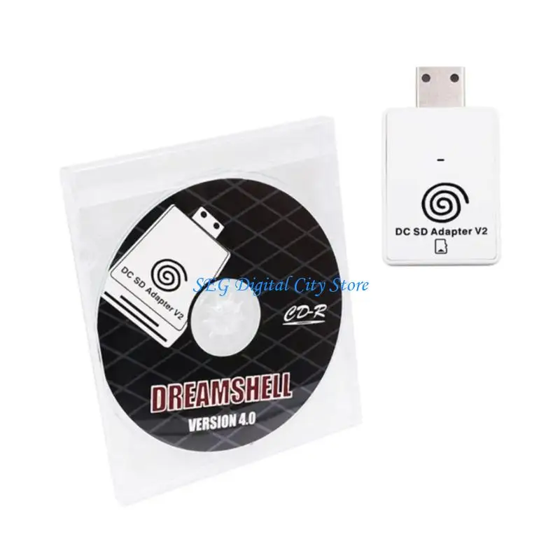 

U75B OBV819 Game Card Reader for Dreamshell Consoles Game Card Adapter Featuring LED