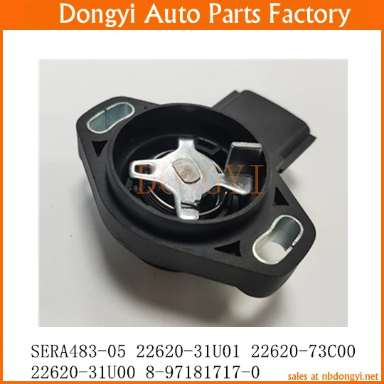 Throttle Position Sensor TPS OE No. SERA483-05 22620-31U01 22620-73C00 22620-31U00 8-97181717-0