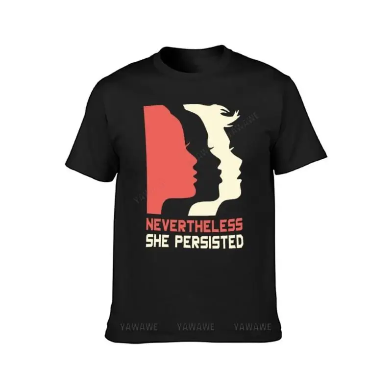 Official Nevertheless She Persisted Tee T-Shirt anime funny t shirts custom t shirts design your own plain white t shirts men