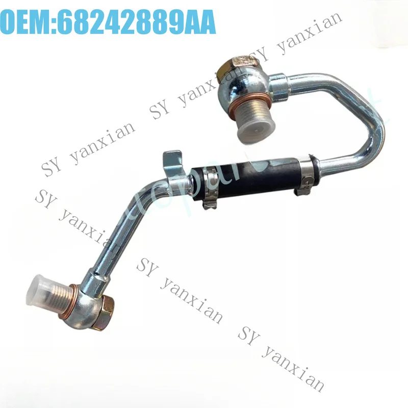 SY+ Turbo Coolant Feed Line Turbocharger Coolant For Ram Jeep 1500 3.0L 68242889AA