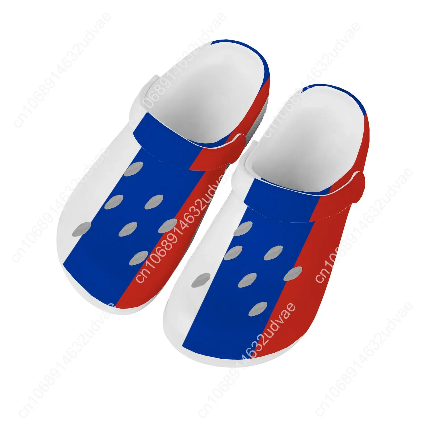 Russia National Flag Water Shoes Men Women Teenager Comfortable Home Garden Clogs Custom Sandals Beach Breathable Hole Slippers