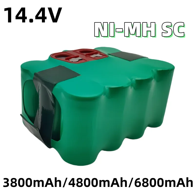 14.4V 3800mAh/4800mAh/6800mAh Rechargeable Battery Suitable for Replacing Batteries Vacuum cleaners KV8 XR210 XR210A etc Battery