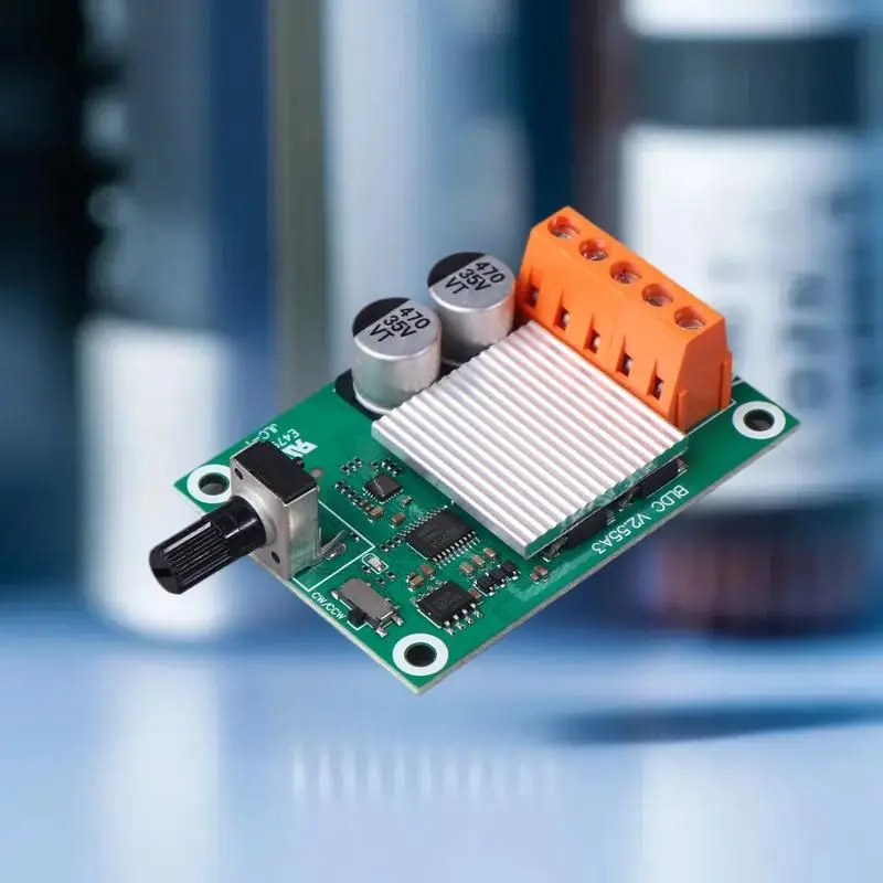 موثوقة 75 واط 200 واط فرش السيارات محرك لوحة تحكم تيار مستمر 6-24 فولت ، لمحركات مروحة عالية الطاقة 6V12V24V