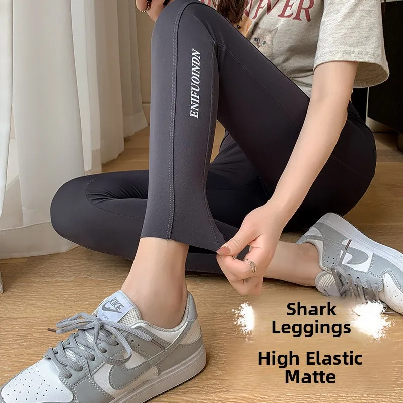 

Женские утягивающие брюки для йоги с высокой талией, весенние, эластичные, с эффектом утяжки живота, длинные