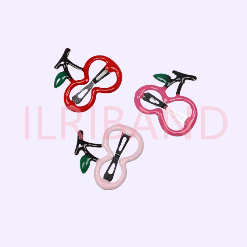 10 teile/los Hot Sweetly Erdbeere Obst BB Haar Klaue Seite Clips für Frauen Mädchen Kinder Haarnadel Boutique Haar Zubehör Kopfbedeckungen – Detail 8