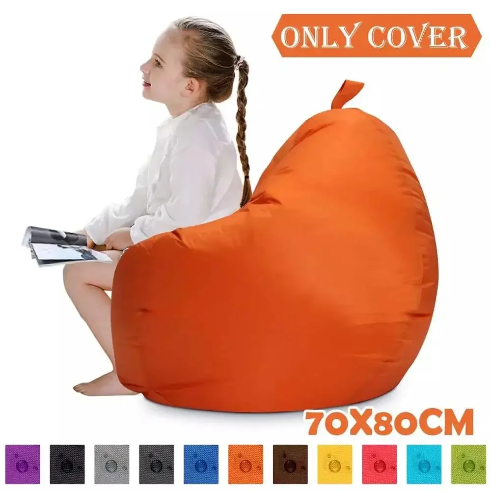 BeanBag Sofas Cover Chair No Filler 420D Oxford Waterproof Lounger Seat Bean Bag Pouf Puff Couch Tatami Living Room 26633152