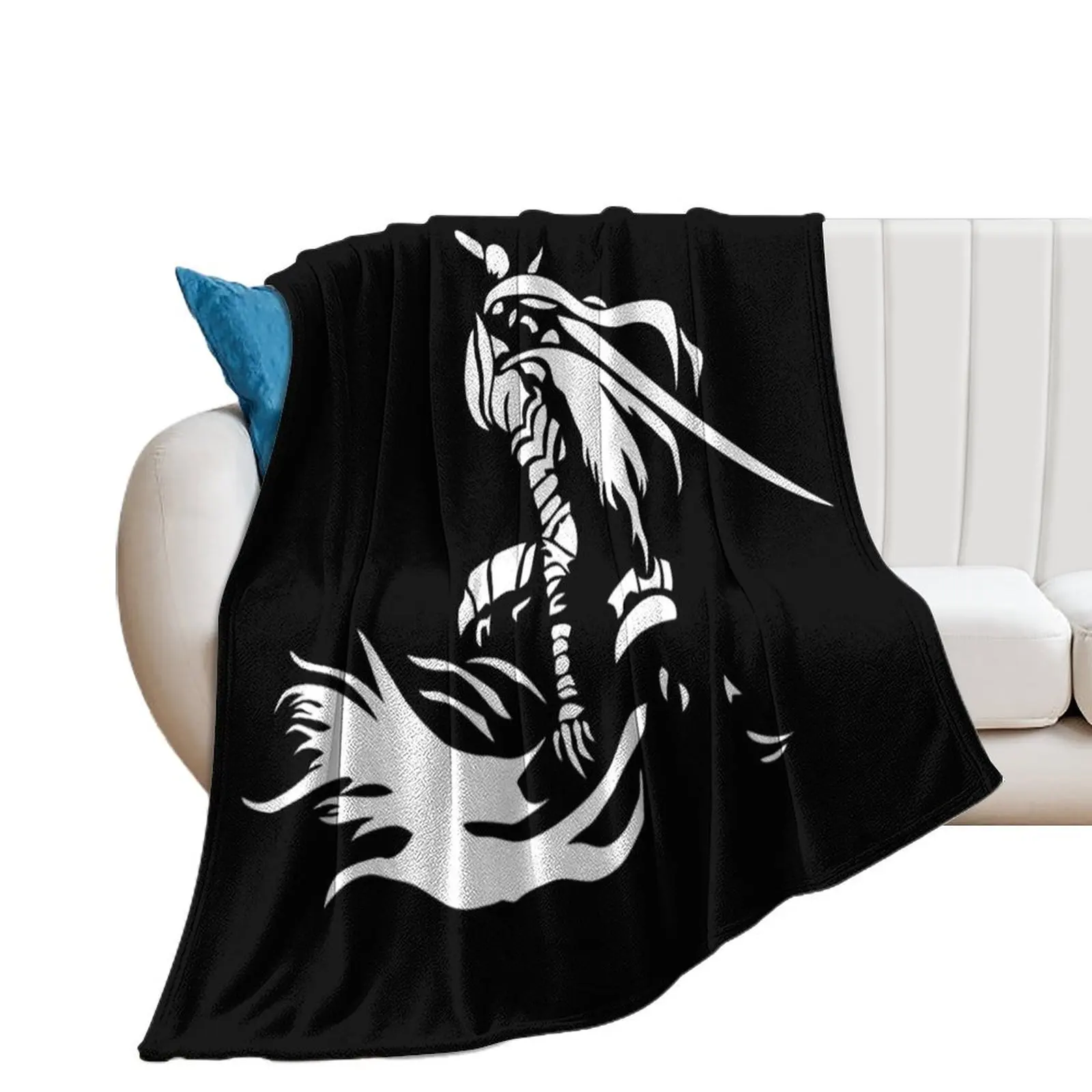 Artorias of the Abyss (White) Throw Blanket Loose valentine gift ideas Bed Fashionable Blankets