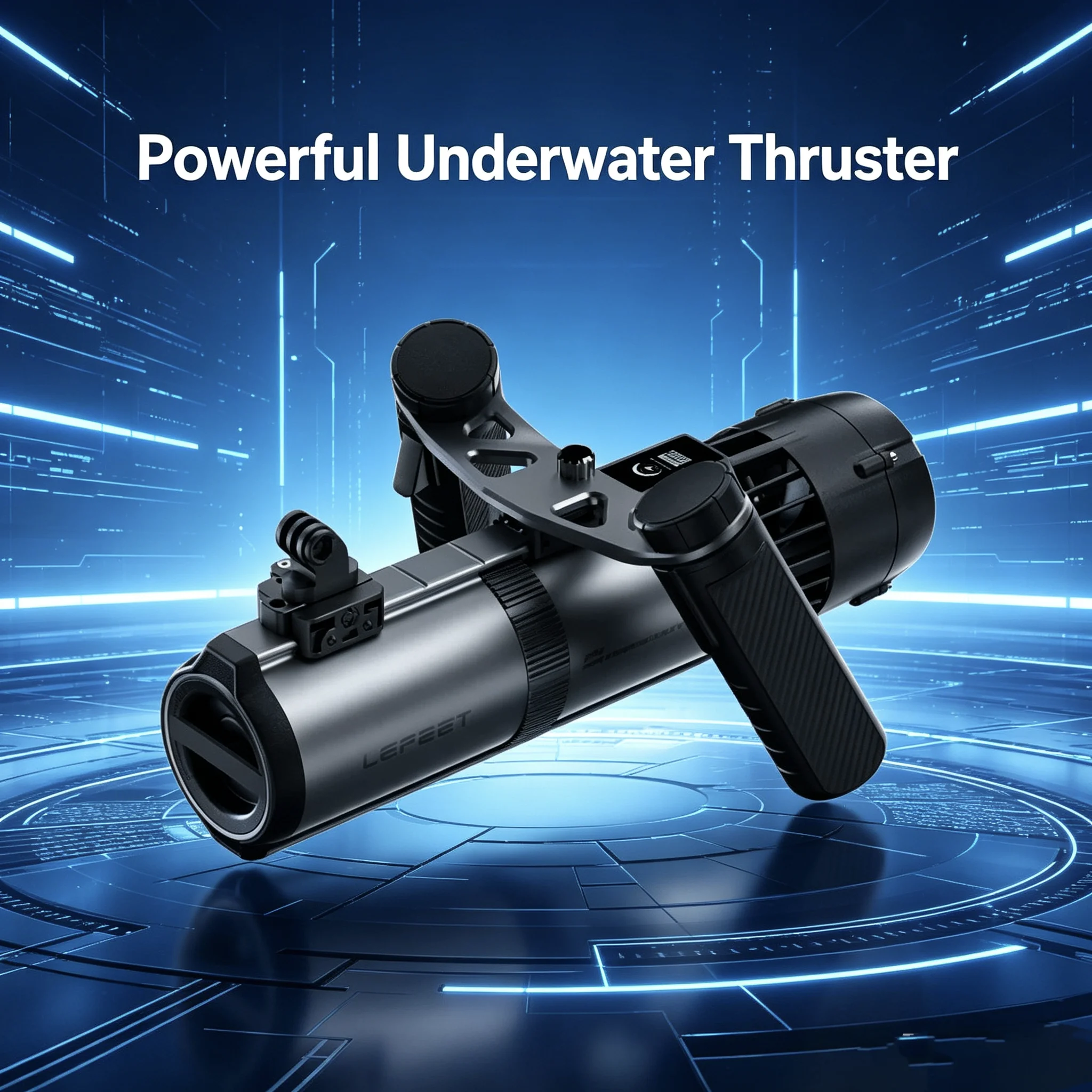 Dual-engine Mode Diving Motor Scooter High Speed Powerful Electric Underwater Scooter - view 3