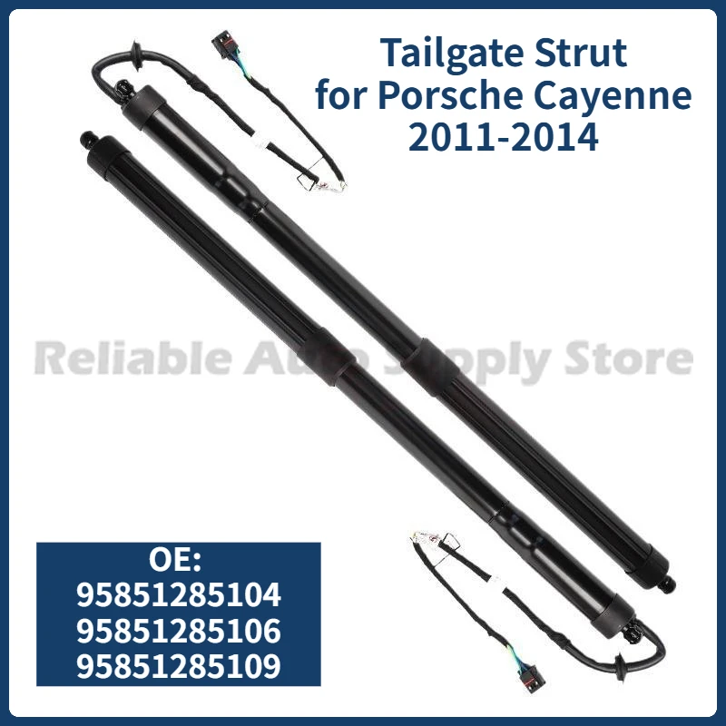 

1 Pair of Tailgate Strut for Porsche Cayenne 2011-2014 95851285104 95851285106 95851285109 Electric Tailgate Support Bar