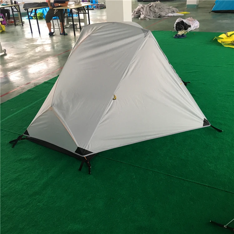 Double Layer 1 Person camping Tent, CZX-217 Waterproof ultralight Lightweight Tents for Mountaineering with Windproof ,