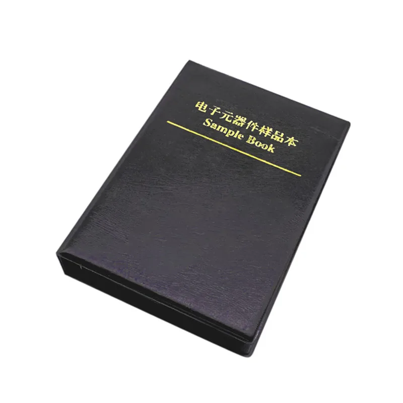 Sample booklet for SMT resistors/capacitors 0201 0402 0603 0805 Resistance and capacitance components