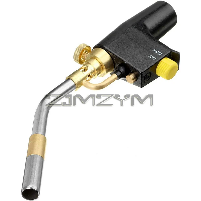 MAPP Propane Gas Welding Torches Blow Torch Welding Soldering Brazing Gas Plumbing Tool Barbecue Cooking DIY Gas Burner TS8000