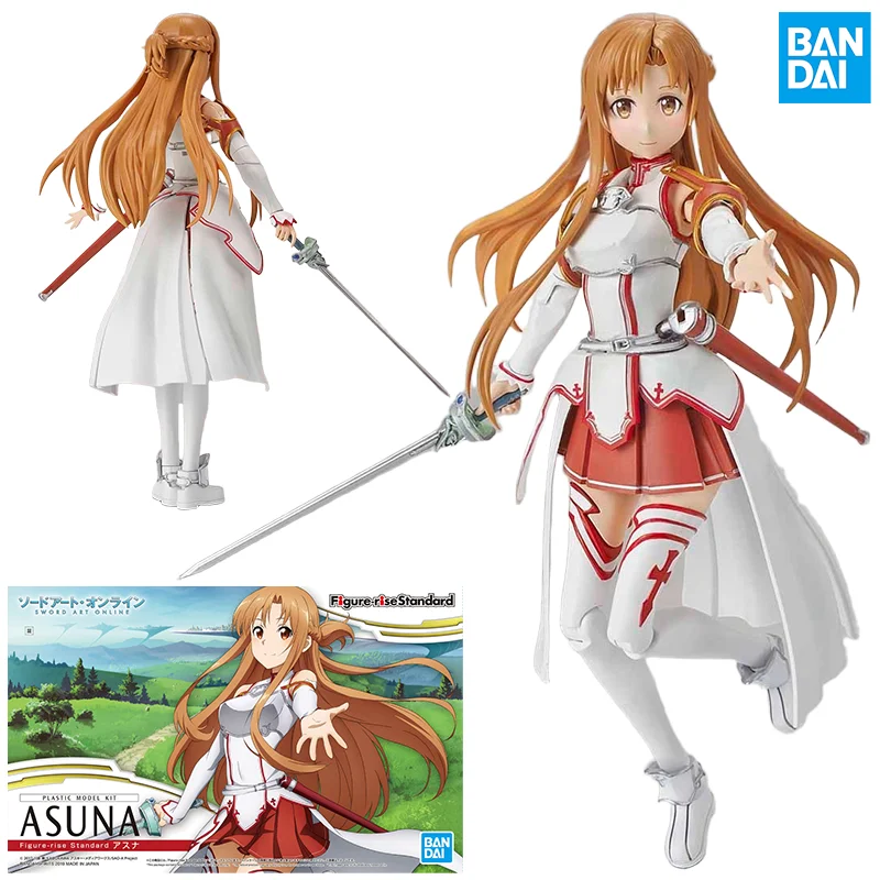 

Оригинальная фигурка Bandai Standard Series Sword Art Online YUUKI ASUNA, аниме-фигурки, игрушки, коллекционный подарок для детей