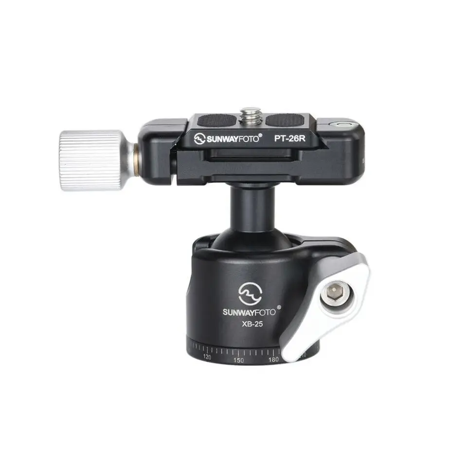 Sunwayfoto XB-28II PMB-18 XB-25 Panning Micro Ball Head Easy Inverted Mini Ballhead with QR Plate Tripod Stand With Ball Head