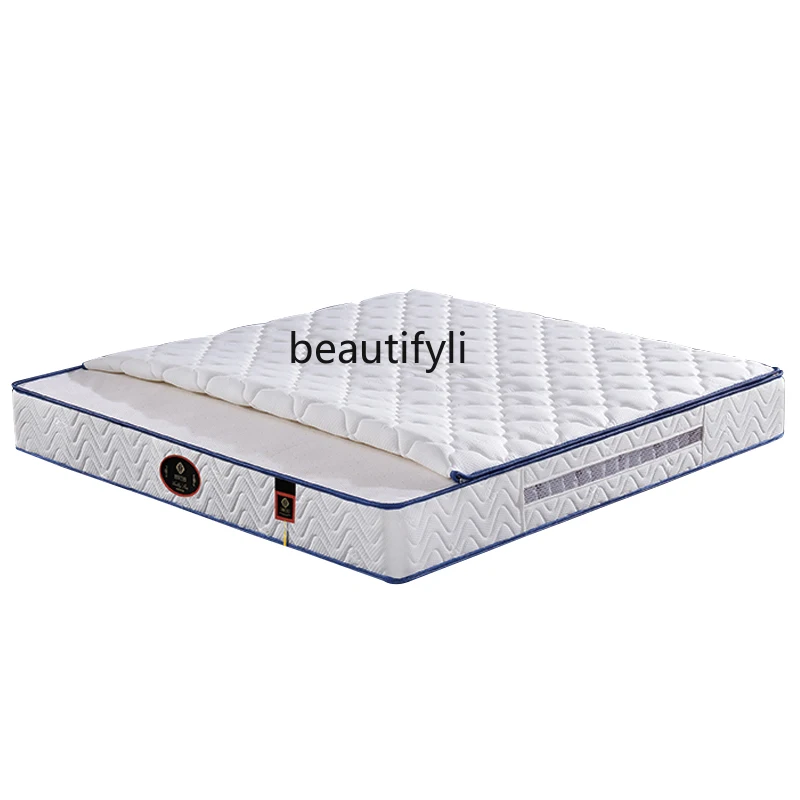 Coconut Palm Fiber Mattress Soft and Hard Dual-Use Environmental Protection Independent Spring Spine Protection Double 1.8M